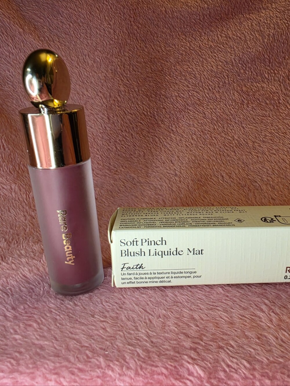 Rare Beauty Soft Pinch Matte Liquid Blush In Faith
